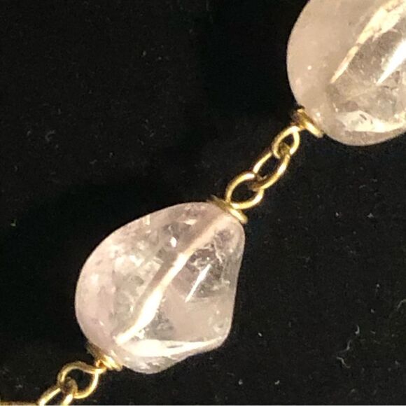 Vintage Natural Stone Necklace 19” - Picture 4 of 8